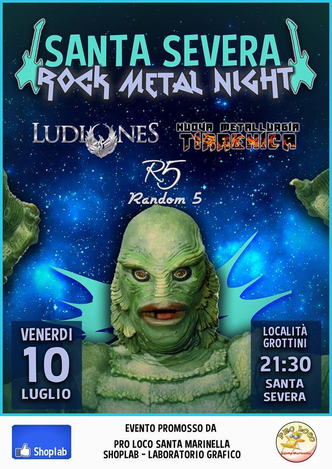 locandina Rock Metal Night